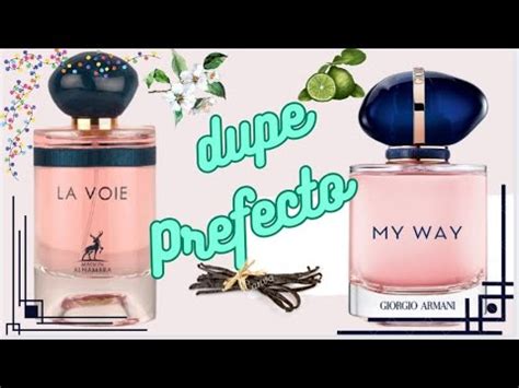 dupe de my way armani